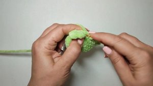 Вязаный крючком лягушка ?сердечко брелок, МК плюшевая лягушка? брелок.