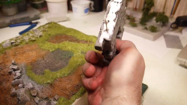 Нападение динозавра Карнотавра / диорама / фантастика смотреть онлайн