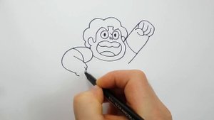 Как Нарисовать Стивена (Вселенная Стивена) поэтапно - Персонажи мультфильмов