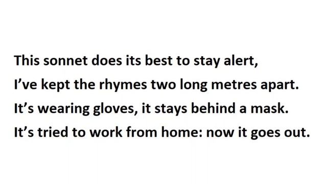 #PoetInLockdown Ian McMillan Sonnet 11 смотреть онлайн