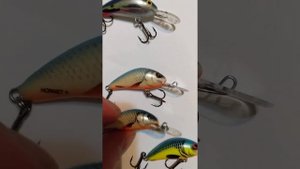 опыт ловли на salmo hornet 4 и краткий обзор цветов и видов: плавающие/тонущие.