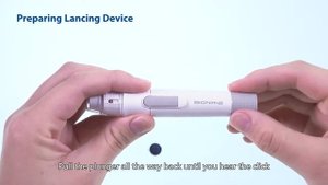 Учебное видео использования ланцетного устройства GD500