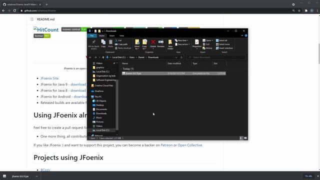 How to download JFoeniX and add it to Scene Builder смотреть онлайн
