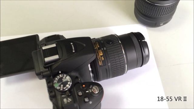 NIKKOR AF-S DX 18-55mm f/3.5-5.6G VR vs VR II (Скорость автофокуса / Autofocus speed) смотреть онлайн