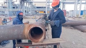СВАРКА  ТОЛСТОСТЕННОГО ГАЗОПРОВОДА 377*20