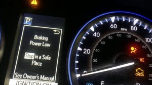 How to Fix or Reset "Braking Power Low" on Toyota Vehicles (Camry, Highlander etc.)