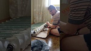 чугунные радиаторы и болгарка
