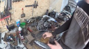 Как собрать КПП на мопеде альфа 139fmb