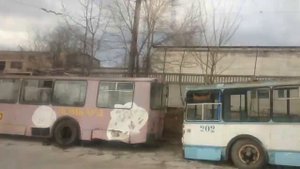 Парк ТТУ или Кладбище Троллейбусов