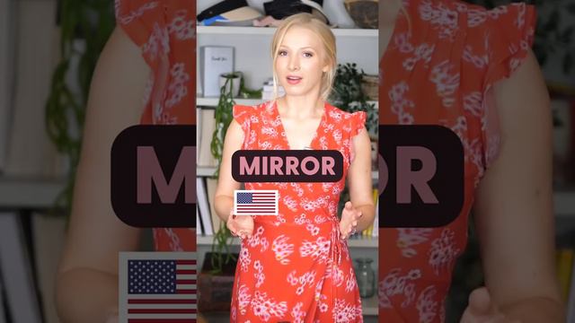 Can you pronounce MIRROR and ERROR in British or American English?