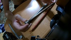 ТЭН из углеродного(карбонового) кабеля 12к 33ом
