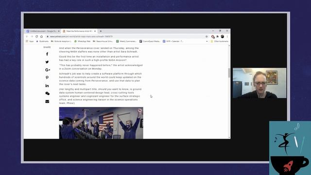 STEAM Cafe for 1 March 2021: Investigating New Threads of Science Art смотреть онлайн