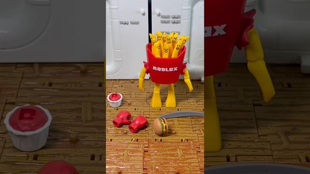 Jazwares Roblox Gang O’ Fries Figure #roblox #jazwares #actionfigures #figure #actionfigurereview