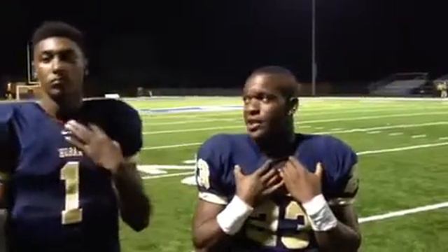 Hoban football players discuss a victory смотреть онлайн