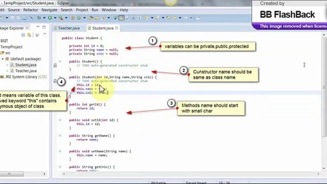 android programming tutorial Introduction To Java Classes
