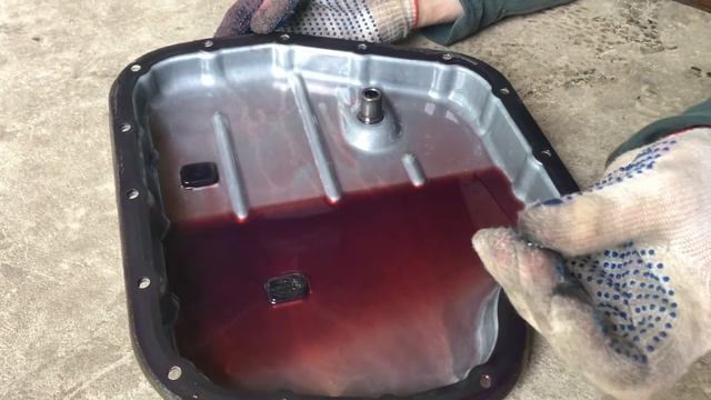 #34. Замена масла в вариаторе Toyota Allion 2009 NZT260 смотреть онлайн