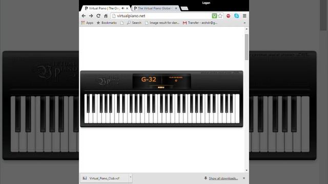 Virtual Piano The Original Best Piano App Online Google Chrome 9 20 2015 11 24 15 AM смотреть онлайн