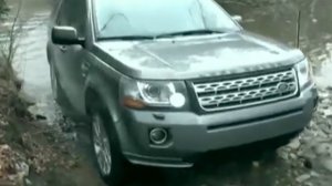 Ленд Ровер по бездорожью. Внедорожник Лэнд Ровер в грязи