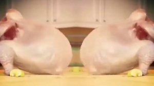 Курица танцует)
