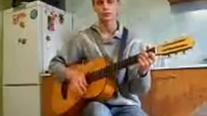 Песня под гитару. Карабах-в душе тоска уюта нет. (витек)