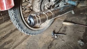РАЗОБРАЛИ ГЛУШИТЕЛЬ НА МИНСКЕ/ DISASSEMBLED THE SILENCER IN MINSK/ VLAD 125MMVZ