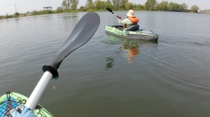 Озеро Шенфлиз. Первая прогулка на байдарках