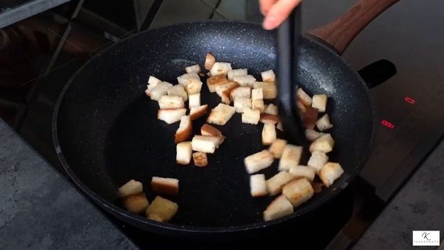 САЛАТ ЦЕЗАРЬ - Как готовят в дорогих ресторанах