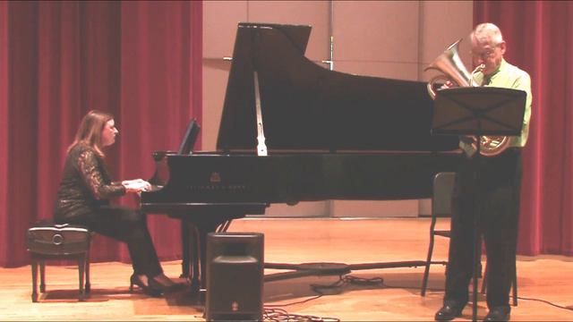 Euphonium Solo: "Theme from Schubert Sonata in A) - From My Recital at GPRTEC смотреть онлайн