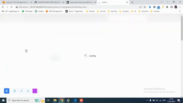 Simplifying Infrastructure Management: Jenkins, Git,and Terraform for AWS EC2 #devops#devopsproject