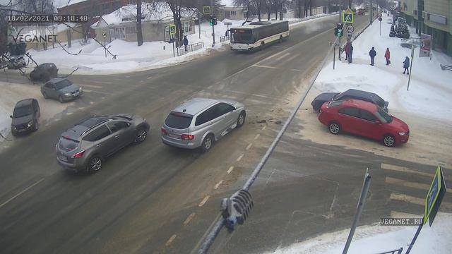 ДТП, г. Клин, Литейная/Дзержинского 2021/02/18 09:18 смотреть онлайн