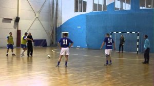 16.02.14. Ветераны. ПродГород - СпортБар. 1 тайм.