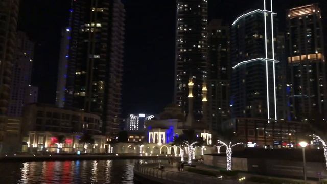 Прогулка на корабле по вечерней Дубай Марине (Dubai Marina)