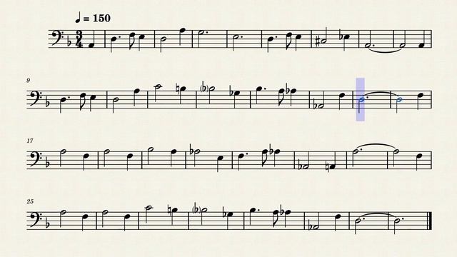 Trombone Play Along - Hedwig's Theme (from Harry Potter) смотреть онлайн