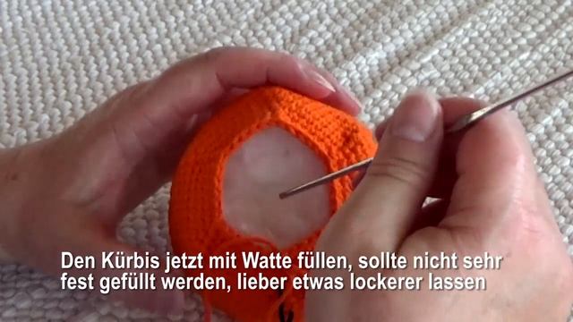 HÄKELANLEITUNG - Amigurumi KÜRBIS häkeln Teil II / Häkeln zu HALLOWEEN смотреть онлайн