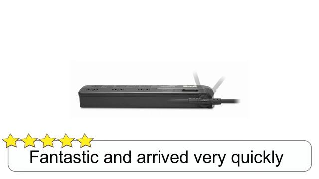 APC 11 Outlet Surge Protector Power Strip with USB Charging Ports, 2880 Joules, SurgeArrest смотреть онлайн