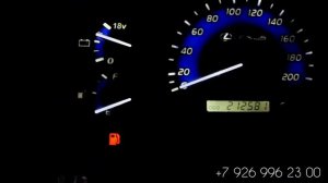 Lexus LX 470 тюнинг приборной панели. Lexus LX 470 tuning of dashboard.