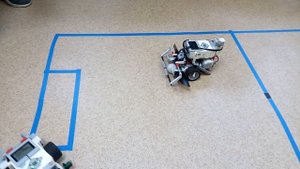 Футбол роботами Lego Mindstorms ev3