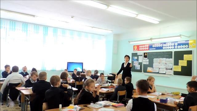 Урок литературного чтения, учитель Малькова Елена Викторовна