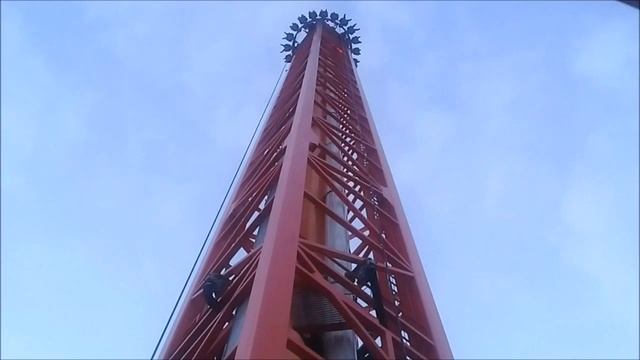 ЭКСТРИМ-АТТРАКЦИОН,высота- 65 метров.ЖАР-ПТИЦА. СОЧИПАРК.  EXTREME ATTRACTION, 65 meters. SKIPARK.