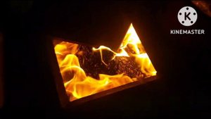 Печь на опилках с отработкой .