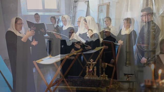 Приходской любительский хор «Со-звучие» г.Пермь. Видеозапись Богослужения
