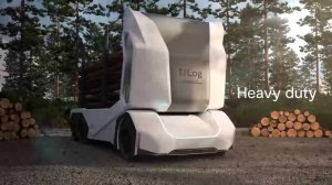 Шведская компания Einride показала автономный элетрический лесовоз