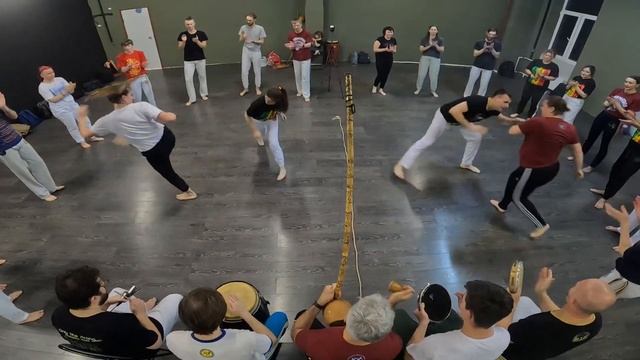 Roda de capoeira. 14.11.2023. Russian center for capoeira