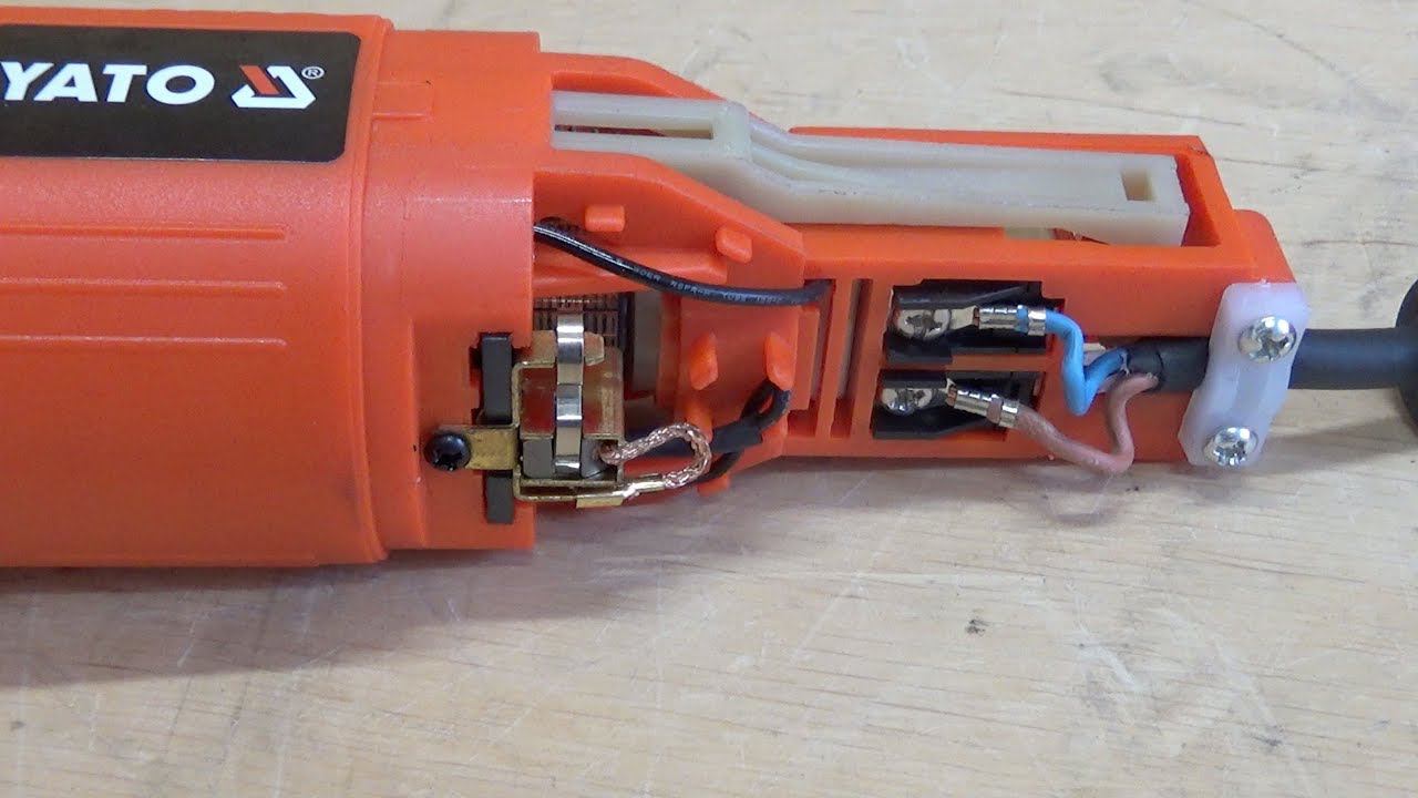 Болгарка YATO YT-82100. Недорогая угловая шлифмашина с бронированным якорем смотреть онлайн