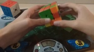 сборка кубика Рубика на таймер