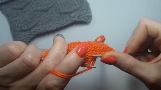 Узор спицами: Эффект клоке, Улыбка (подробное описание) смотреть онлайн