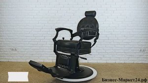 Барбер кресло, кресло для барбершопа Titan Black