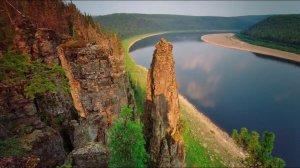 Подкаменная Тунгуска. Щеки. Суломайские столбы.