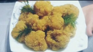 Хрустящая снаружи и нежная внутри! ЦВЕТНАЯ КАПУСТА В КЛЯРЕ.