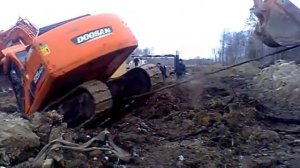 НГСК, Салым,экскаватор в траншее!!!